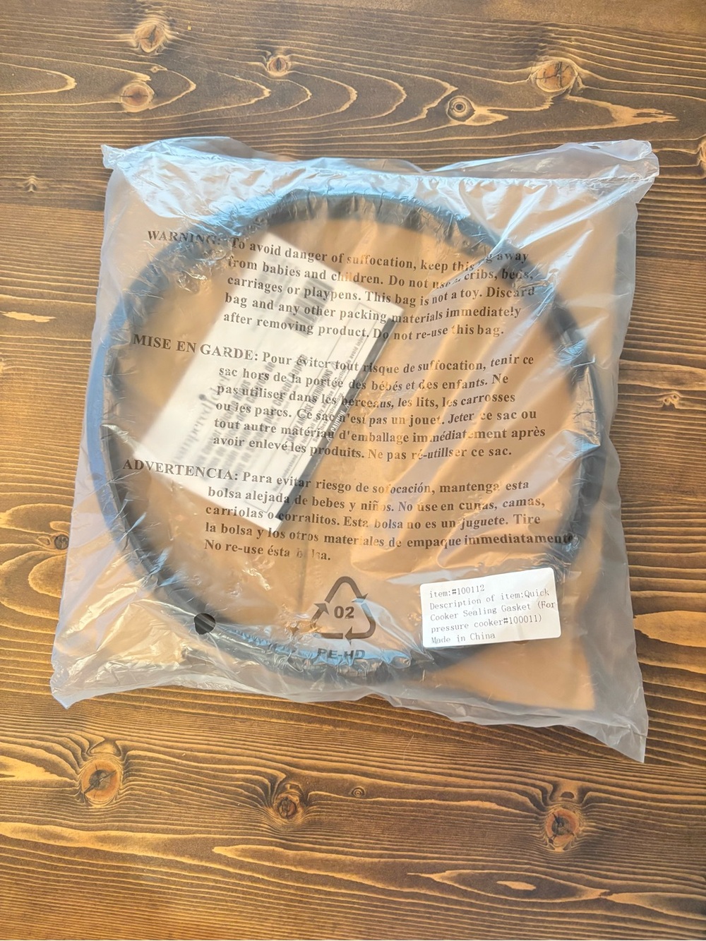 Pampered Chef SEALED 2 pack (Black and Teal) Silicone Ring for Pressure Cooker
